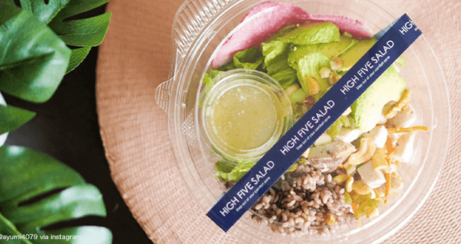 野菜とたんぱく質が摂れる！パワーサラダ専門店「High Five Salad」のメニューと口コミ体験談6