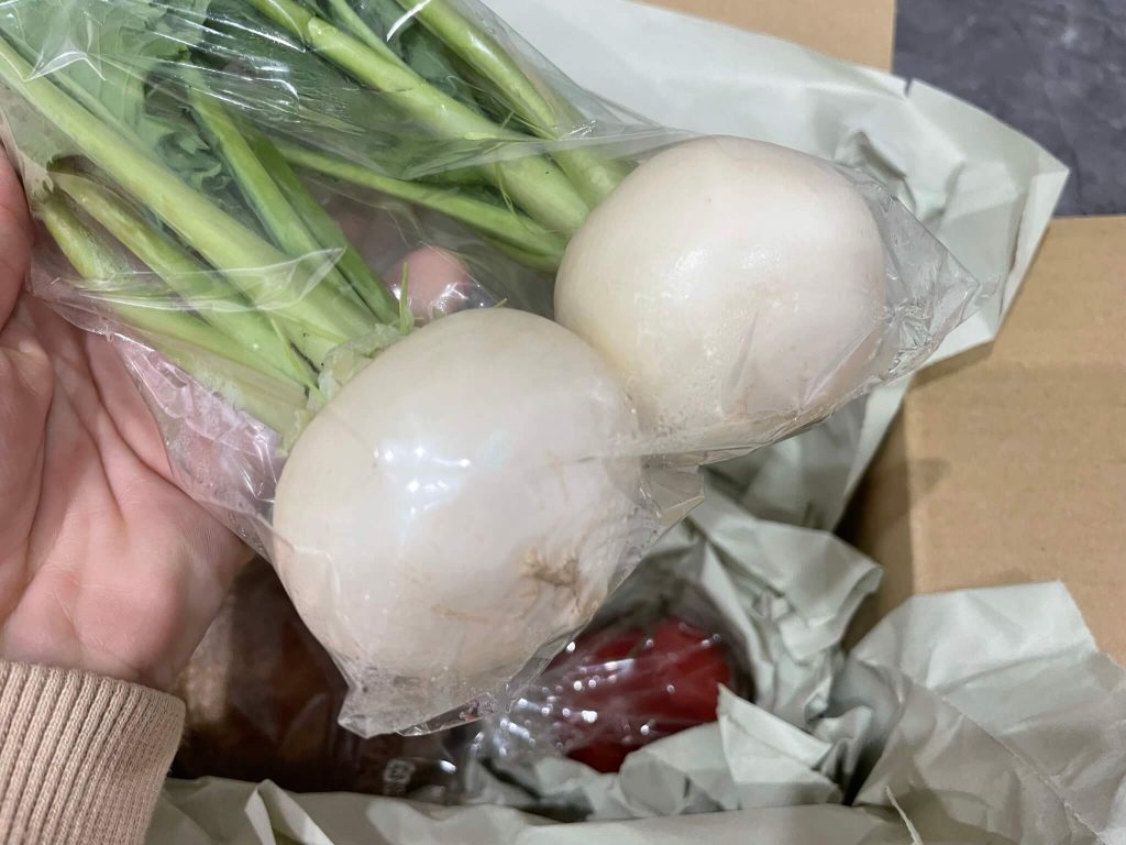 「丹後王国こだわり市場」で京都産の野菜セットをお試し２０