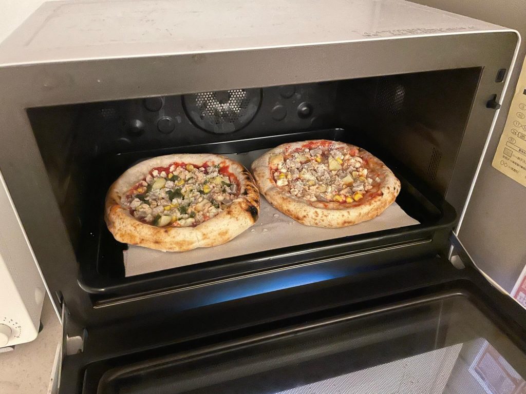 もはやナポリのミールキットでこどもとピザ作り19